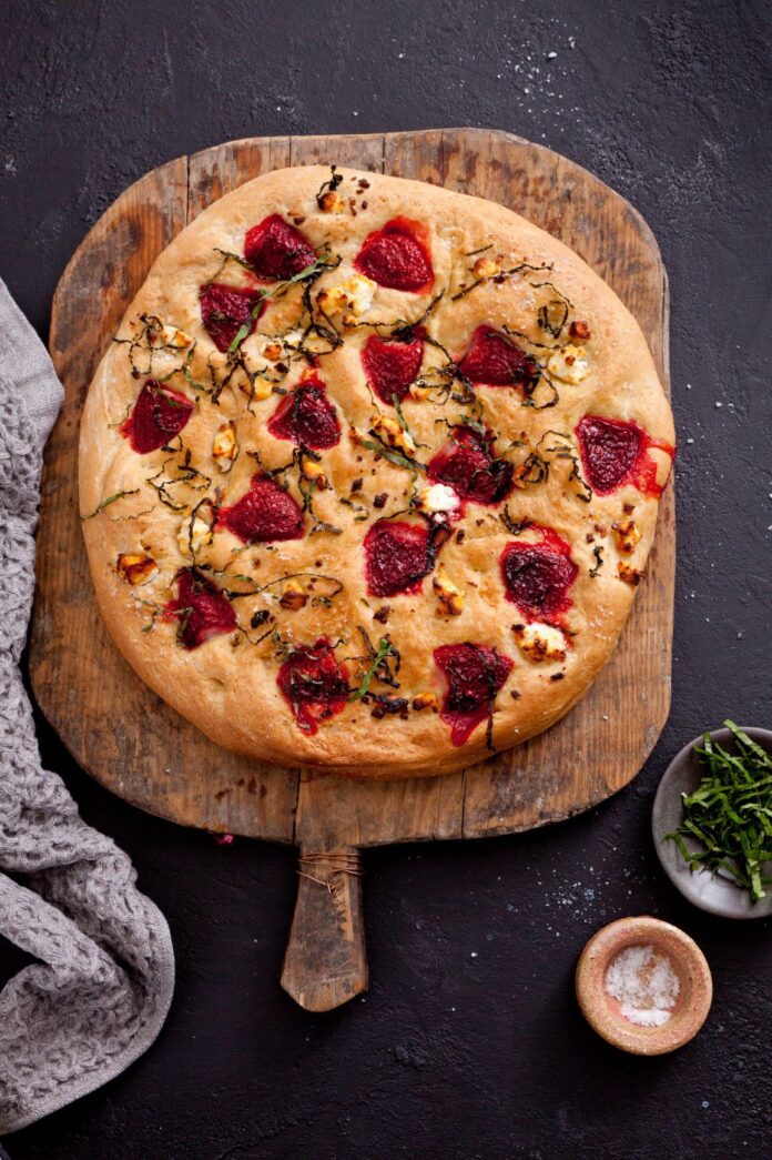 Strawberry-basil-and-goat’s-cheese-focaccia