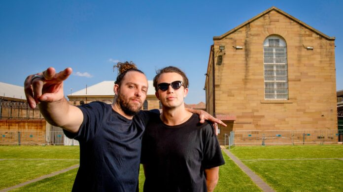 Boo Seeka members Ben Gumbleton and Michael May