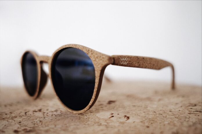 close up of sunglasses