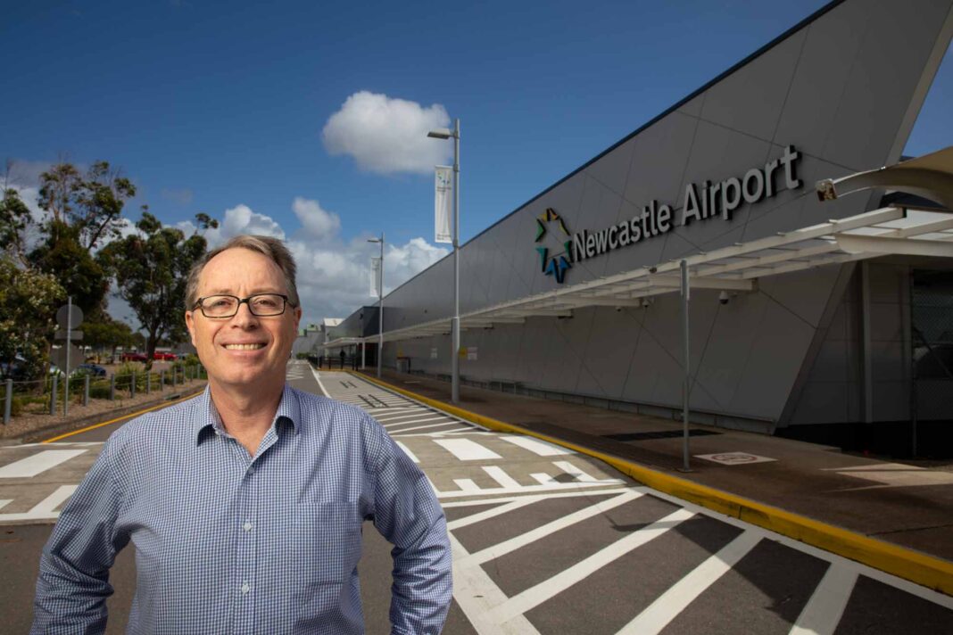 Newcastle Airport Chief Executive Dr Peter Cock