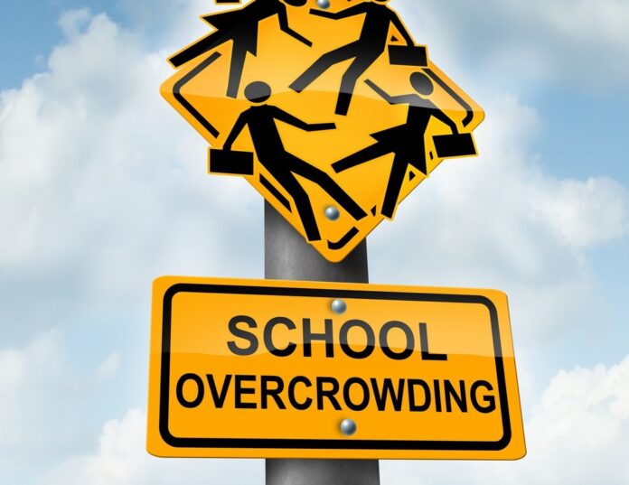 school over-crowding