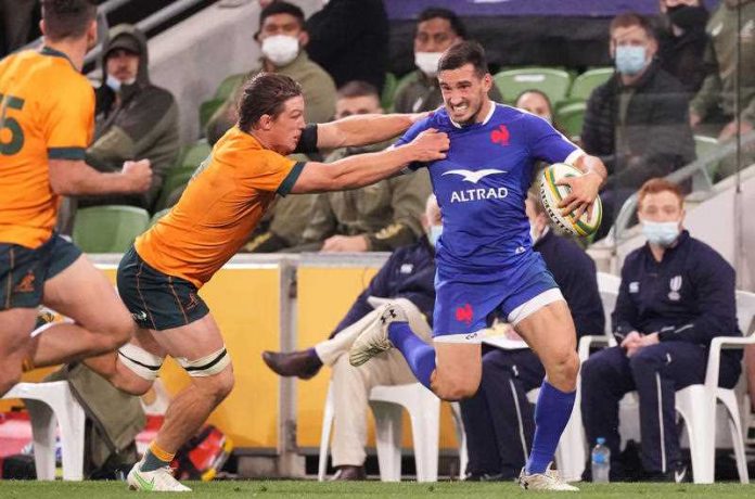 Wallabies France Rugby Union Test