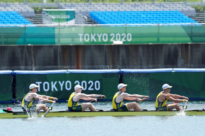 mens rowing gold