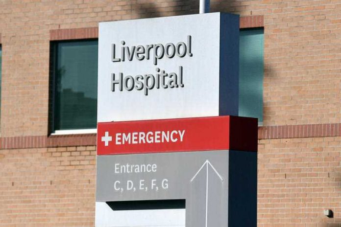 General view of the Liverpool Hospital in the western suburbs of Sydney