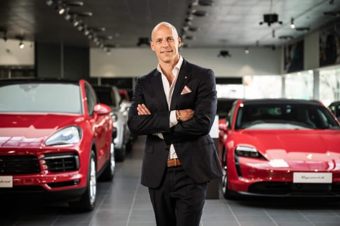 Porsche Australia CEO Daniel Schmollinger
