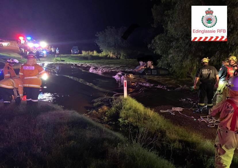Four rescued after ute swept into flooded creek near Muswellbrook ...
