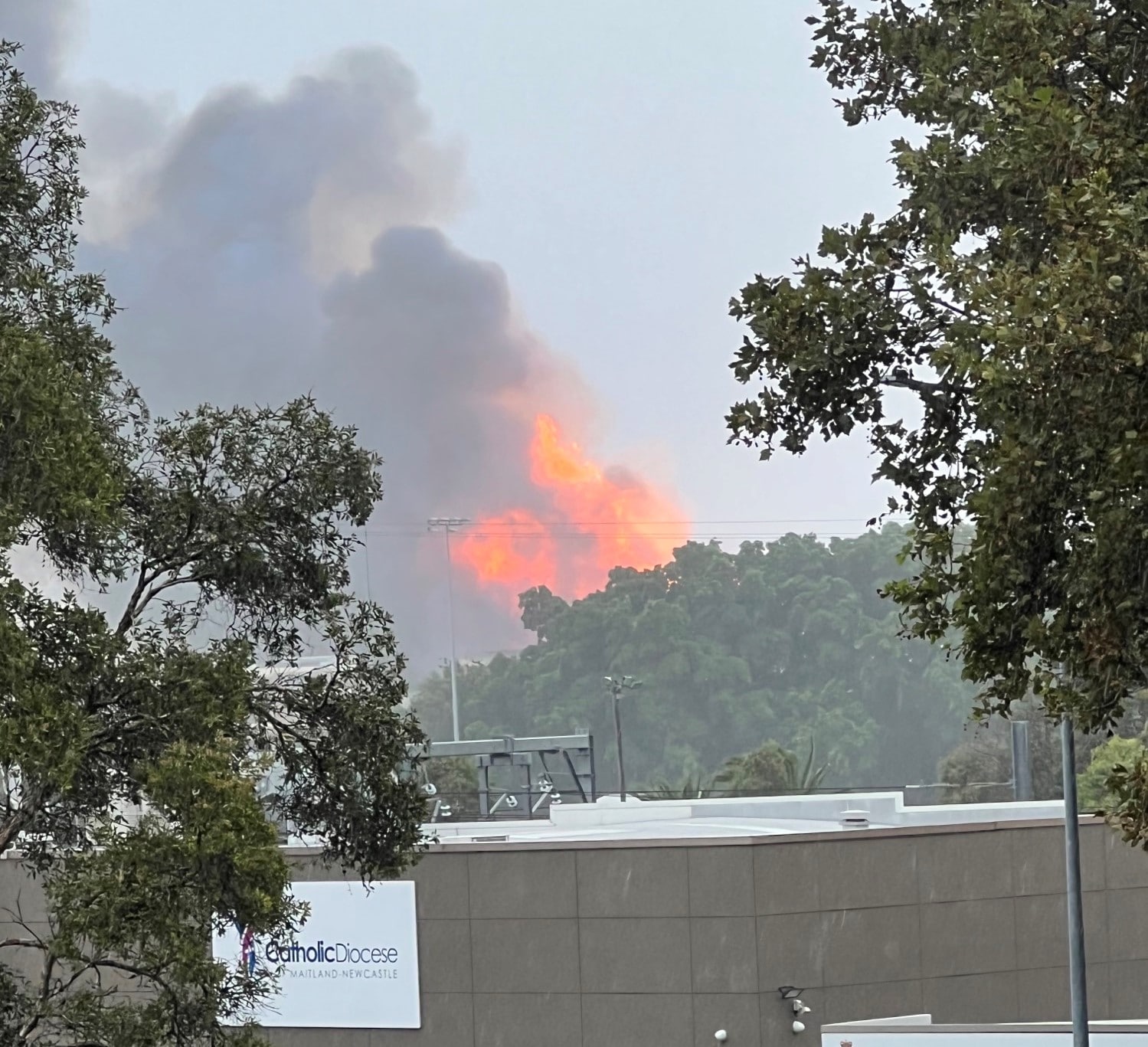 UPDATE, VIDEO Firefighters battling factory fire in Wickham