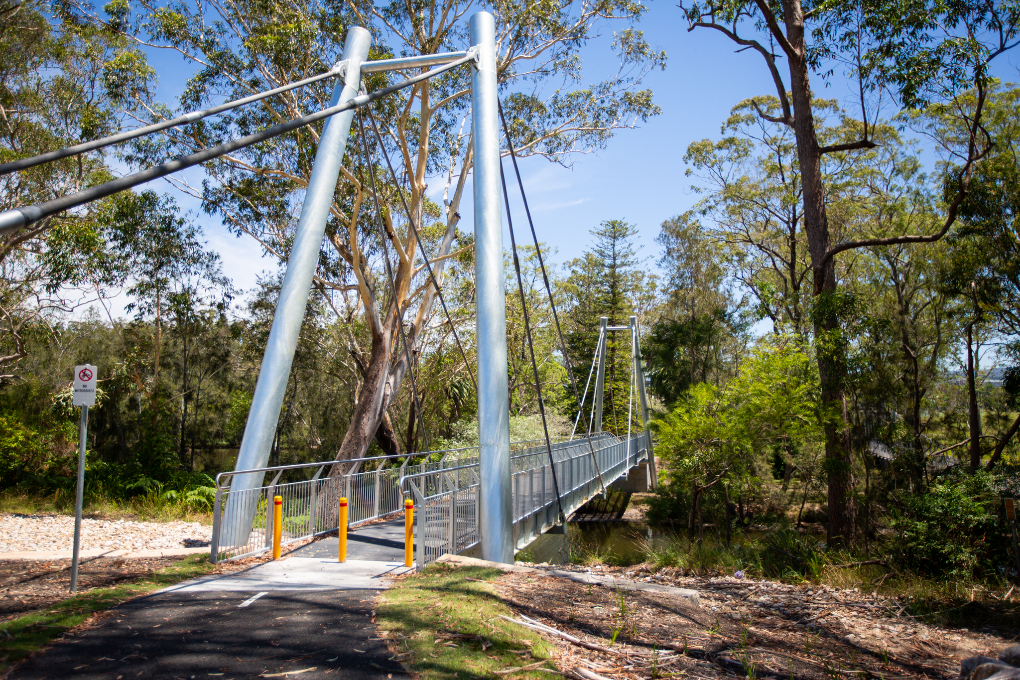 Kingsmac Bridge Popular Lake Mac cycling path adds bridge crossing | Newcastle Weekly