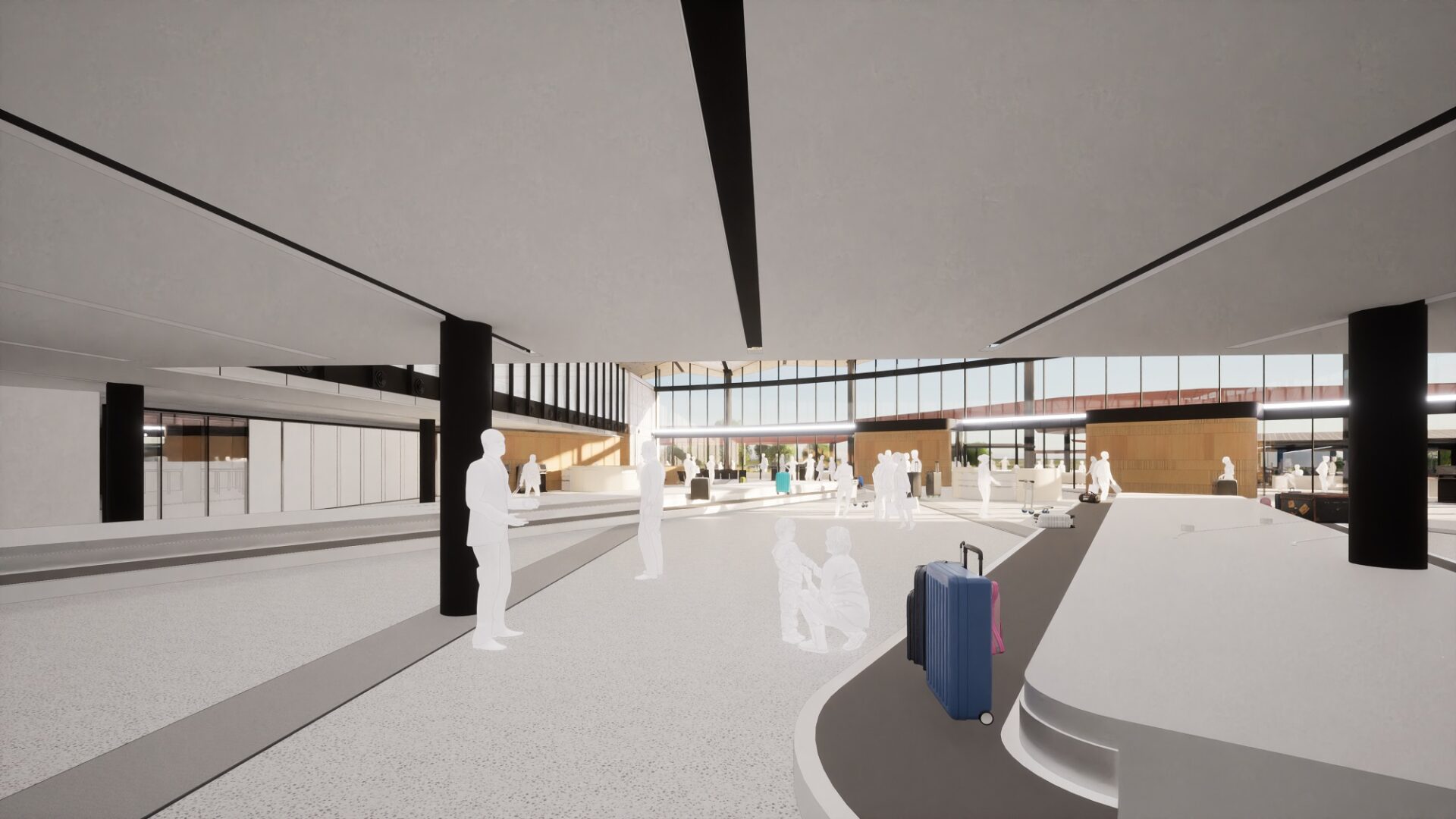 GALLERY Newcastle Airport’s terminal expansion takes off Newcastle