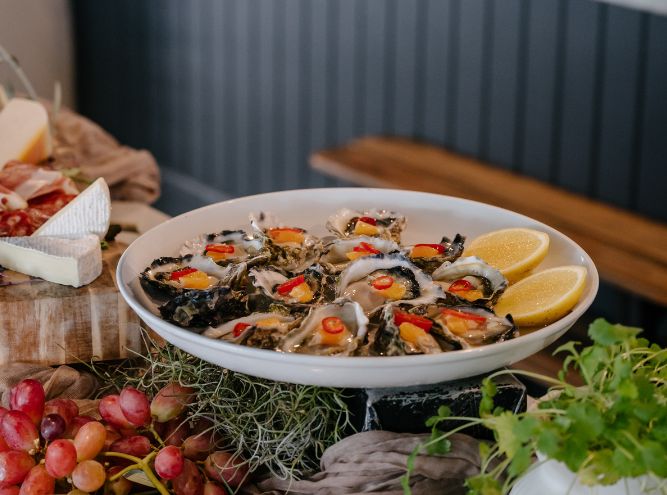 food and wine Salamander Bay