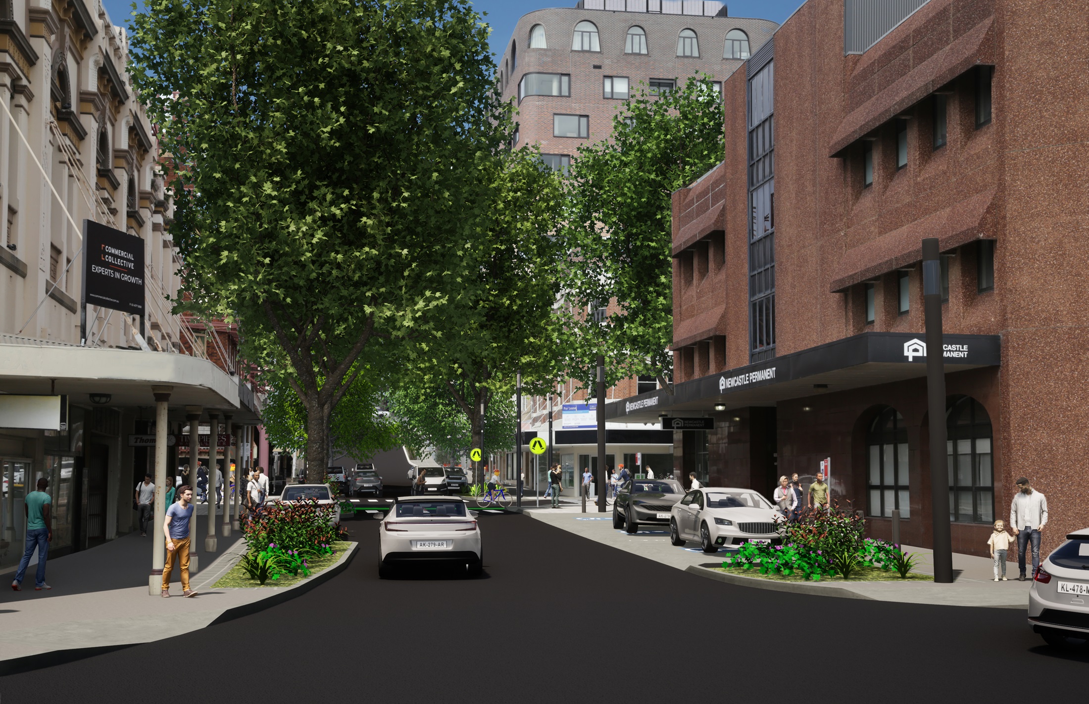Hunter Street Mall Newcastle Weekly