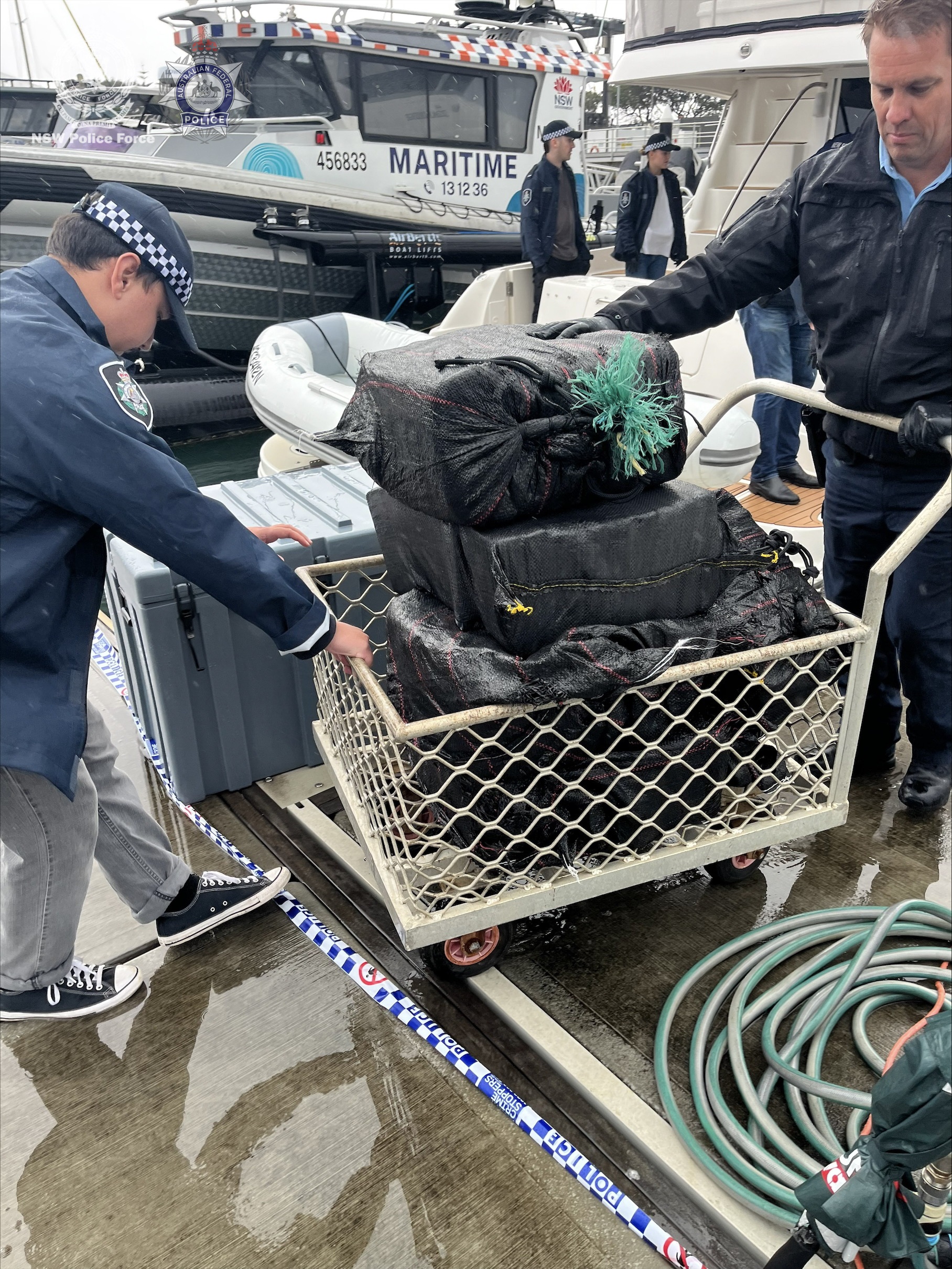 Massive cocaine bust after motorboat tracked off coast, homes raided in ...
