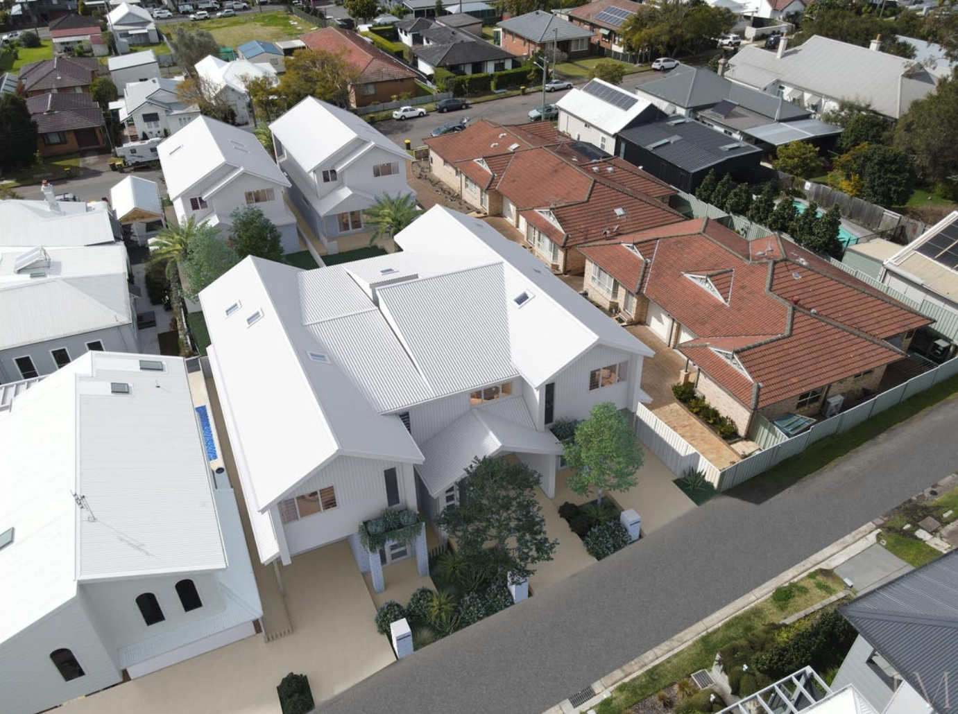 View of Luxury high-end townhouse living in New Lambton | Newcastle Weekly