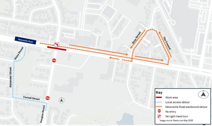 Changed traffic conditions as Hunter road projects progress | Newcastle ...