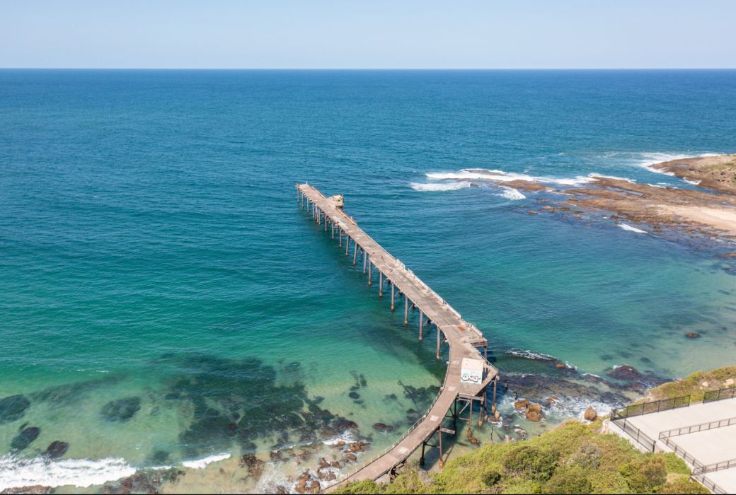 Catherin Rains End of an era for Catherine Hill Bay Jetty